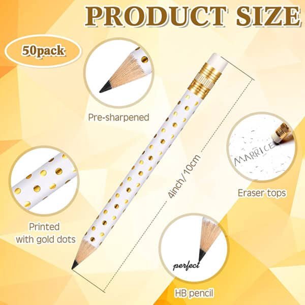 custom printed golf pencils