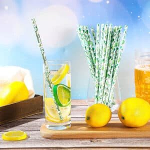 custom printed straws
