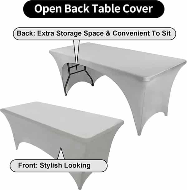 branded stretch tablecloth