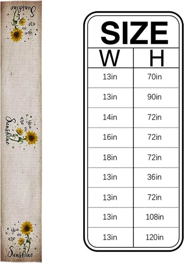 custom table runner printing