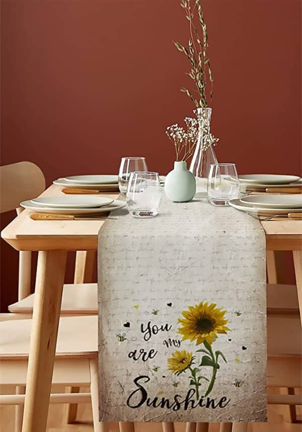 custom table runner printing