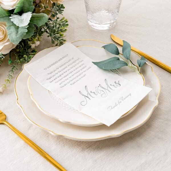 custom lunch napkins