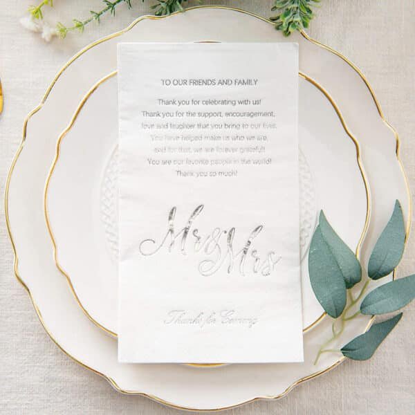 custom lunch napkins
