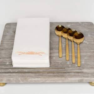 disposable christmas guest towels