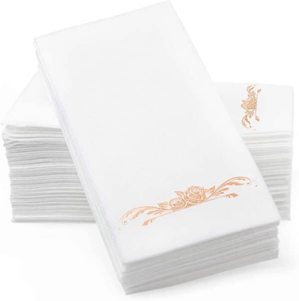disposable christmas guest towels