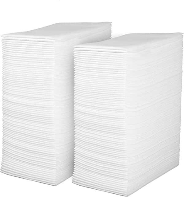 disposable linen guest towels