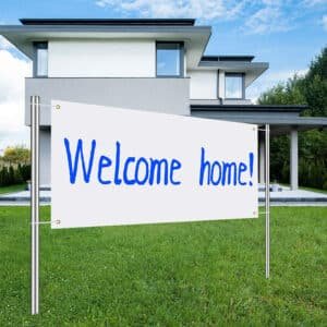 double sided fabric banner
