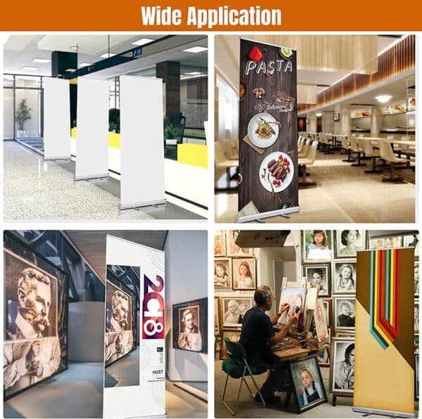 double sided pull up banners