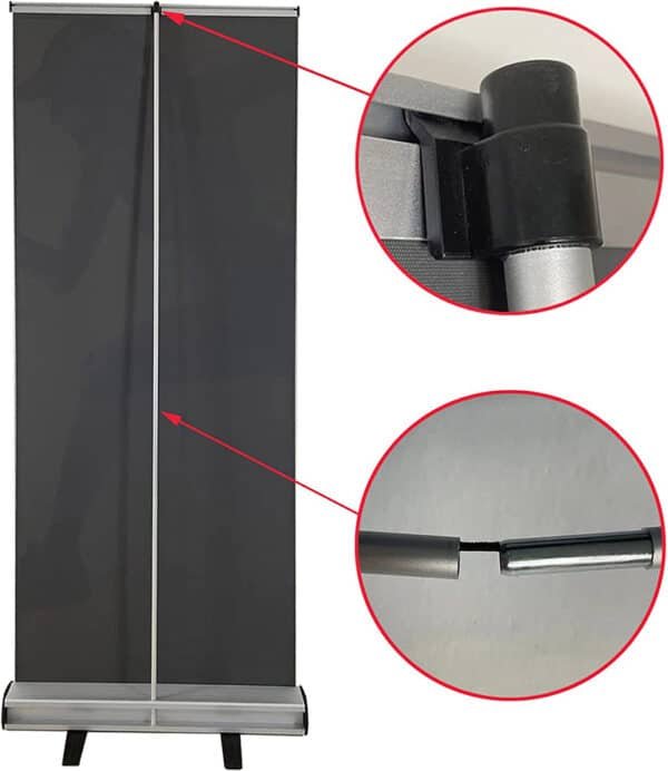 double sided pull up banners