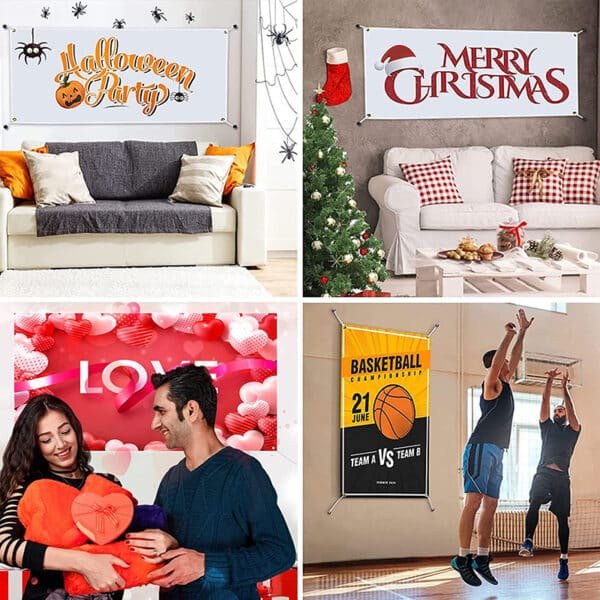 double sided pull up banners