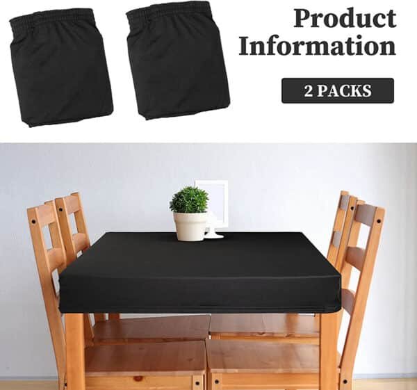 elastic fitted card table covers