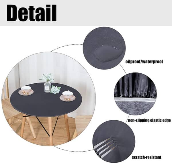 elastic fitted card table covers