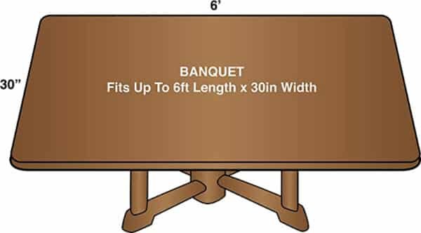 elastic fitted card table covers