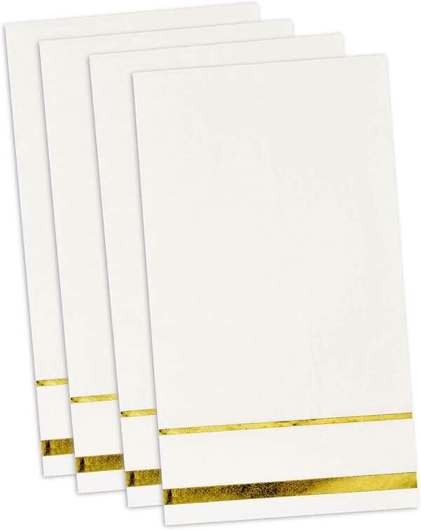 disposable linen guest towels