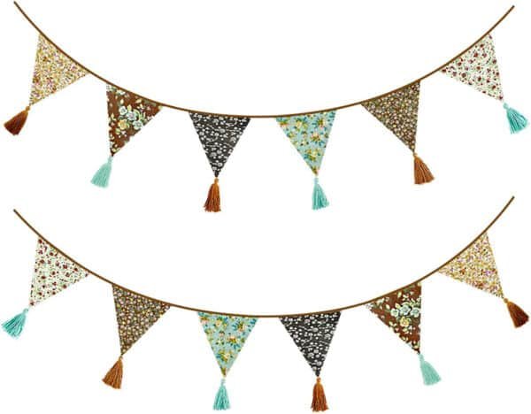 fabric bunting garland
