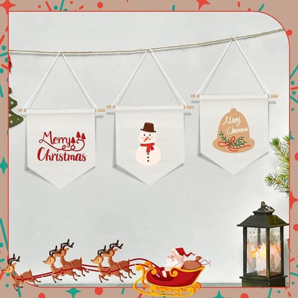 fabric bunting garland