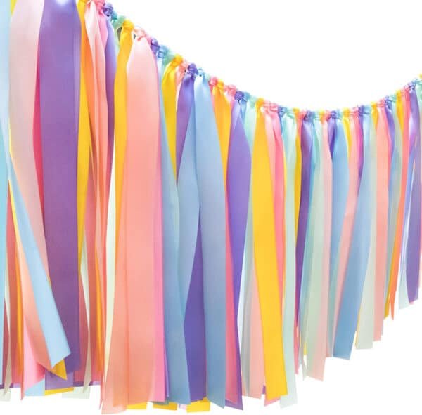 fabric bunting garland
