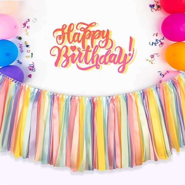 fabric bunting garland