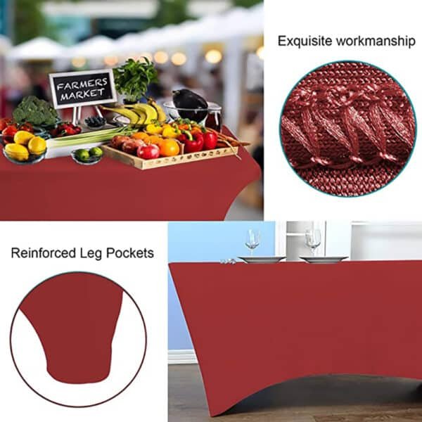 elastic table covers round