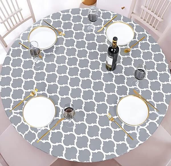 elastic table covers round