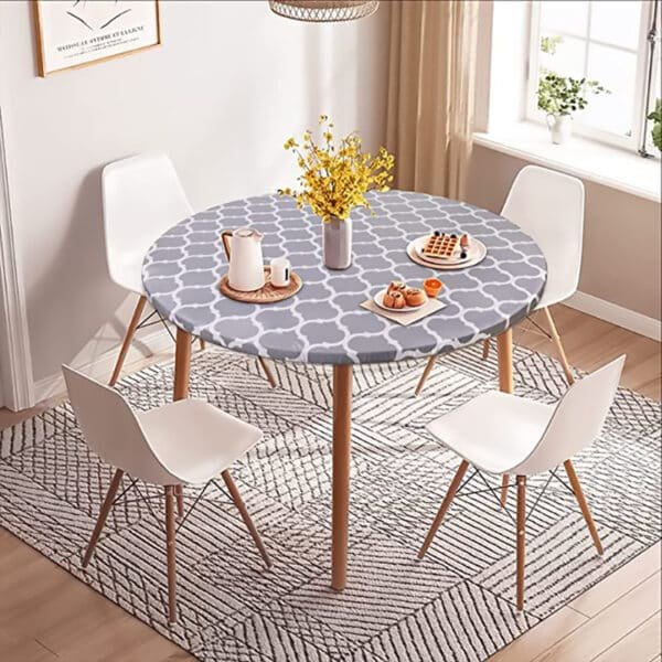 elastic table covers round