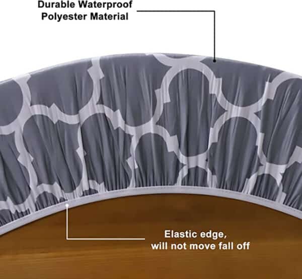 elastic table covers round