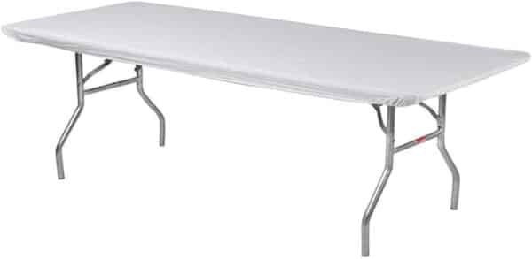 fitted plastic table covers 6ft