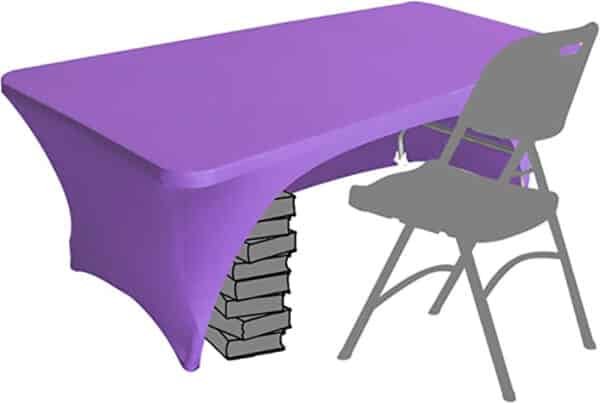fitted table covers with logo