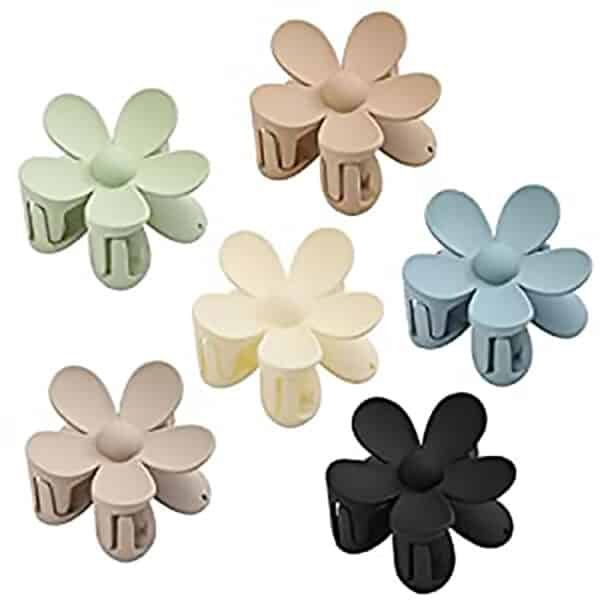 flower hair clips