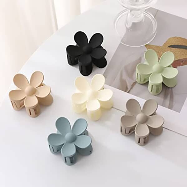 flower hair clips