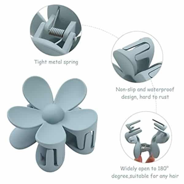 flower hair clips