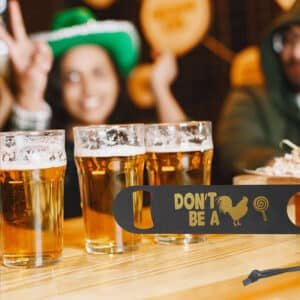 custom wood bottle openers