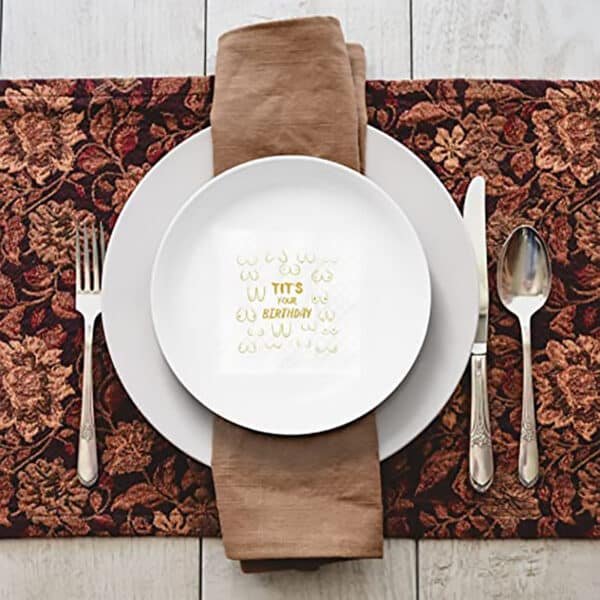disposable cloth cocktail napkins