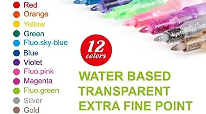 bolígrafos de gel negro