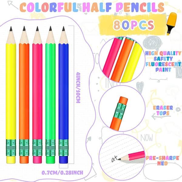 golf pencils with eraser