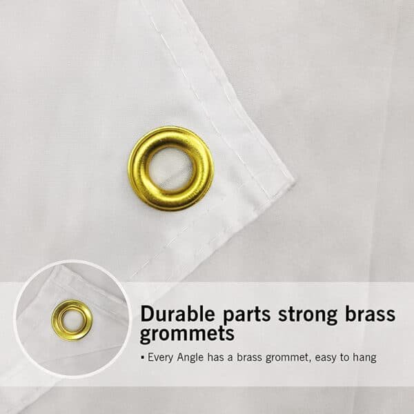 hanging banners with grommets
