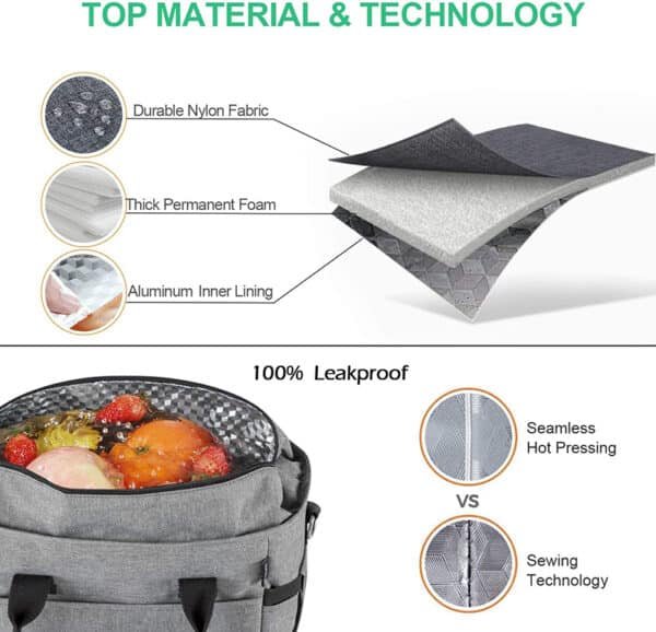 insulated disposable lunch bags