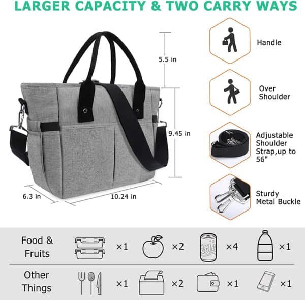 insulated disposable lunch bags