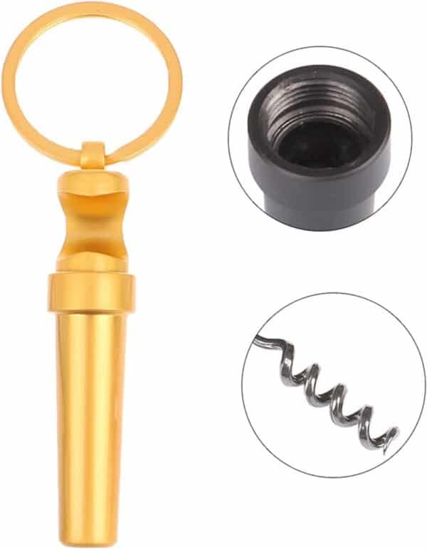 keychain wine bottle opener