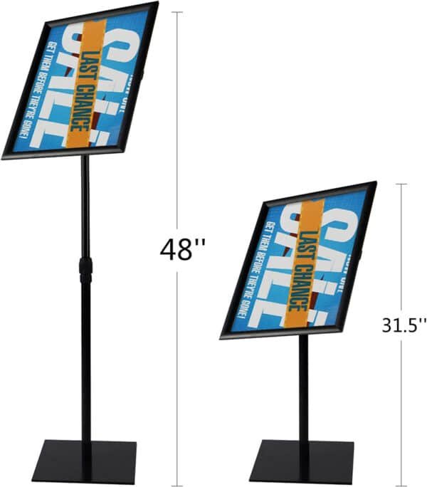 horizontal banner stands
