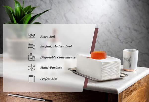 linen like dinner napkins disposable