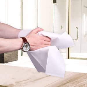 luxury disposable guest towels