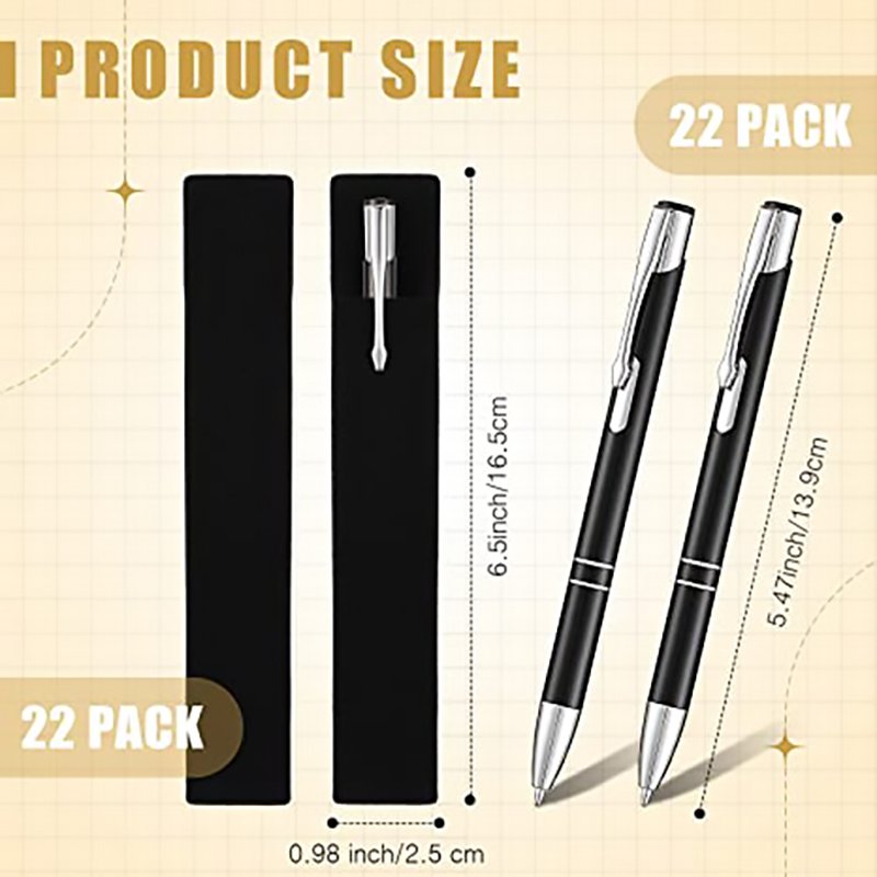 أقلام معدنية