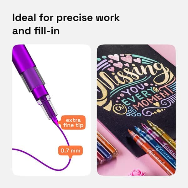 metallic paint pens