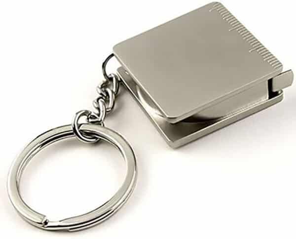 mini measuring tape keychain