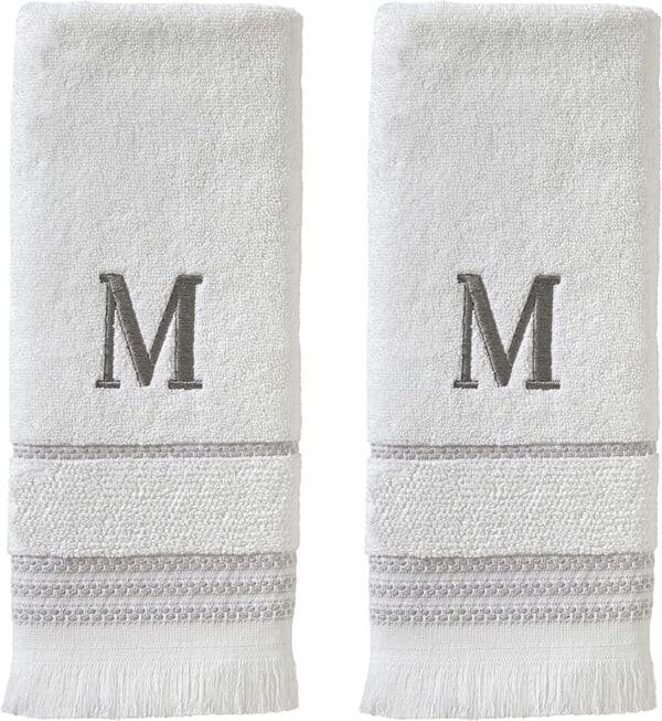 monogrammed guest towels