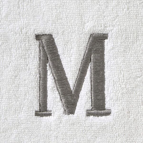 monogrammed guest towels
