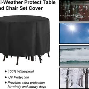 outdoor bar height table cover