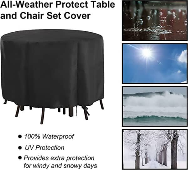 outdoor bar height table cover