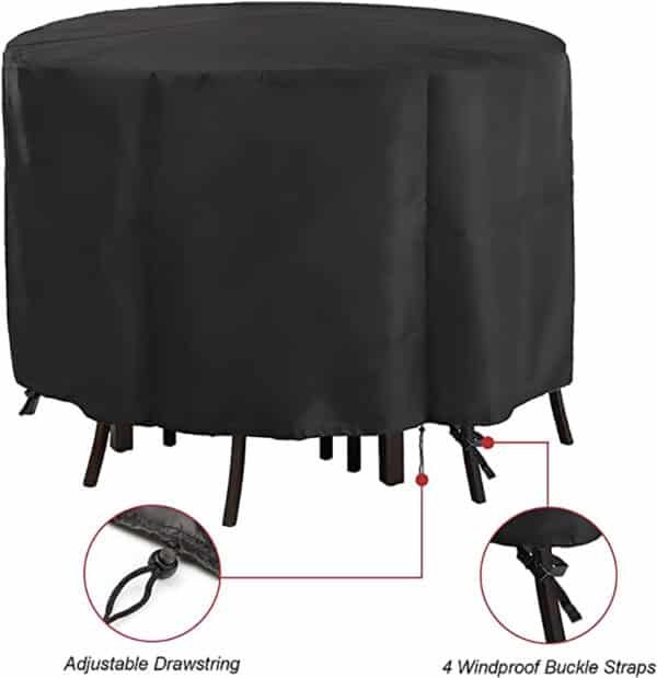 outdoor bar height table cover